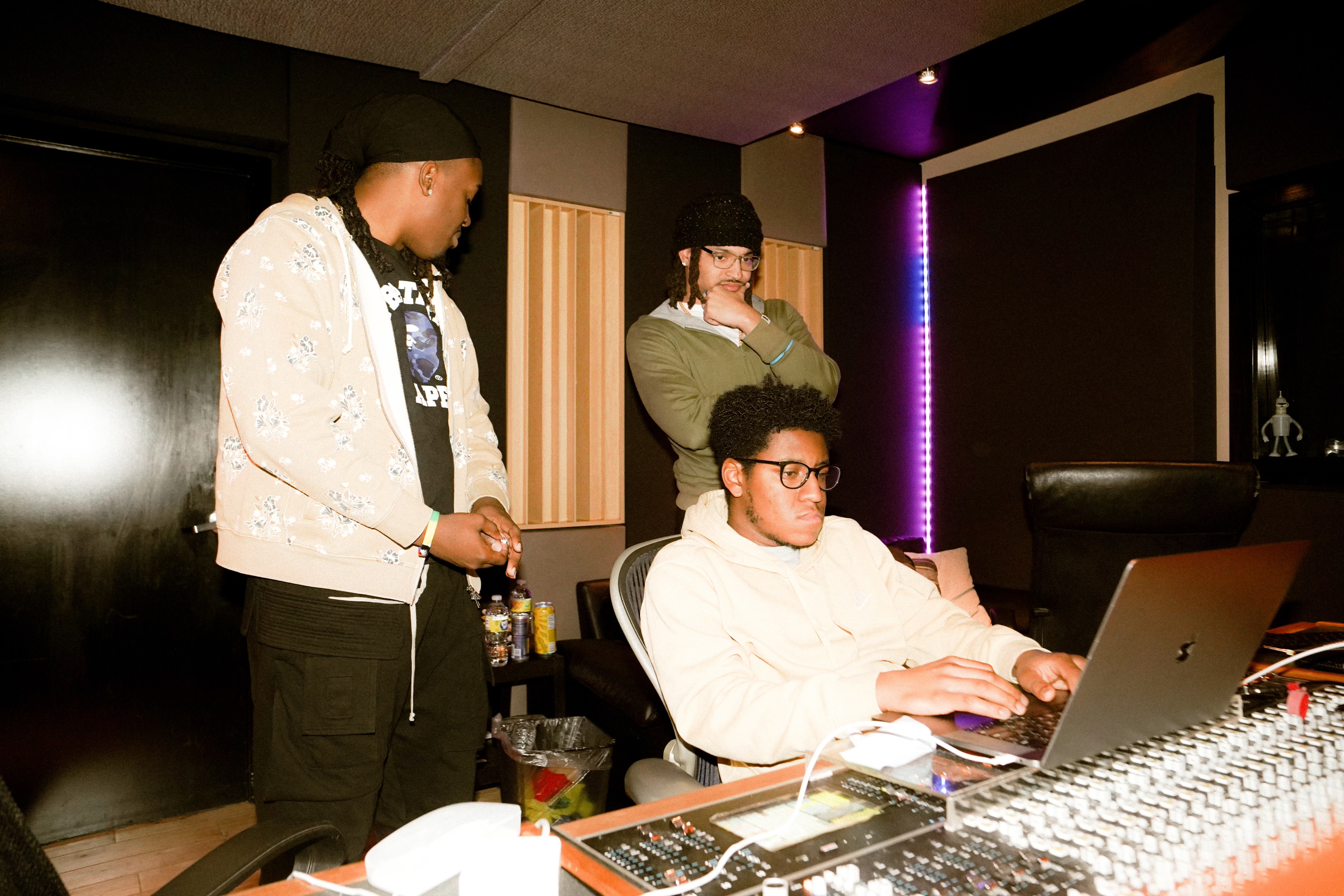 In session with Cochise and Ben Thomas on The Inspection